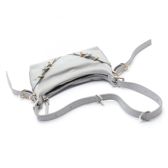 Givenchy Voileux Mini Shoulder Bag Leather Grey - Picture 5 of 6